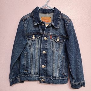 LEVI'S Boys Denim Trucker Jacket (7)